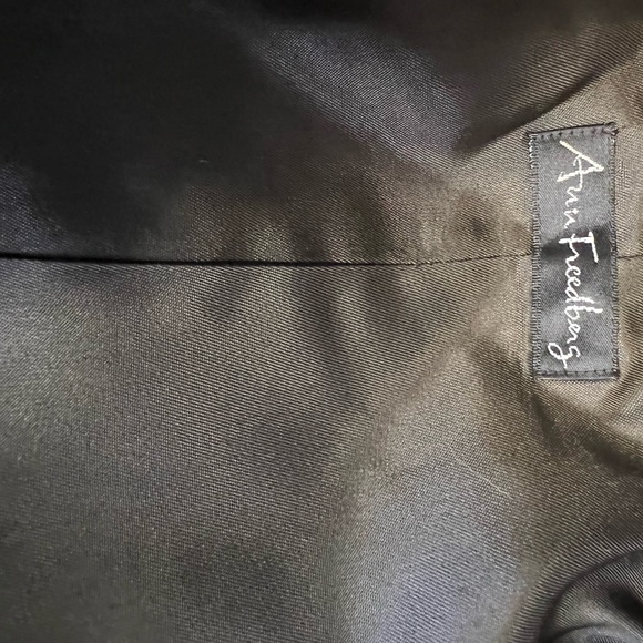 Ann Freedberg Charcoal Wool Blazer - Picture 4 of 5